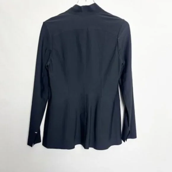 Athleta Black Cosmic Scuba Blazer 6 - Picture 3 of 9